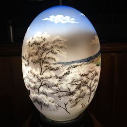 Đèn dáng trứng Núi Phú Sĩ