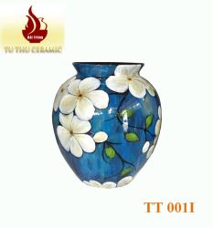 Lọ sơn mài vẽ 3D 