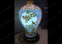 Đèn dế Hoa Văn Tứ Cảnh